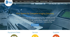 Desktop Screenshot of irg.com